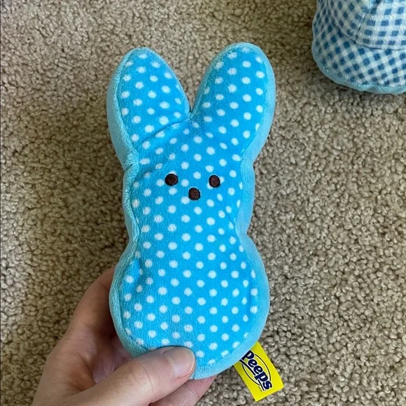 Peeps Plush Toy Set - Purple, Blue, Pink - Picture 6 of 9